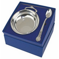 Porringer & Baby Feeding Spoon Gift Set